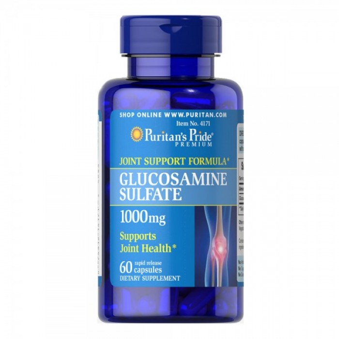 Puritan's Pride - Glucosamine Sulfate 1000 мг / 60 капсули​